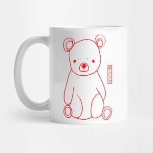 sad bear Mug